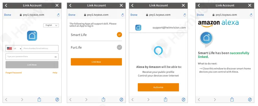 HeimVision Smart Wake-up Light - divece