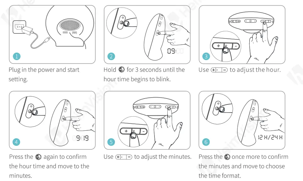 HeimVision Smart Wake-up Light - operation