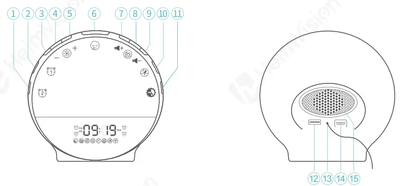 HeimVision Smart Wake-up Light - overview
