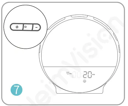 HeimVision Smart Wake-up Light - satting