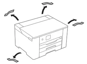 EPSON WF-7310 Series WorkForce Pro Wireless Wide-Format Printer - materials