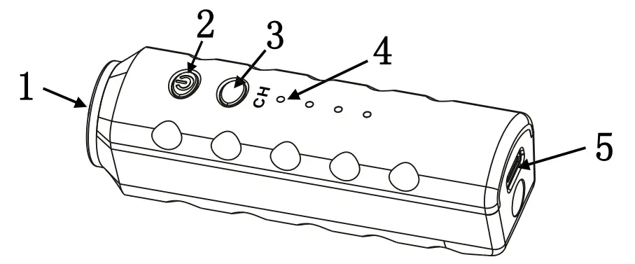 KRIEG KTR2 UHF Wireless Microphone System - Transmiter