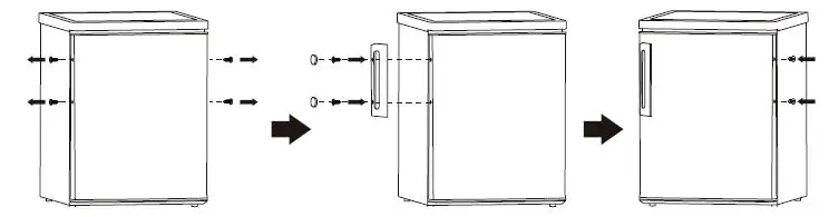 inventor DPC1430S Refrigerator Double Door-17