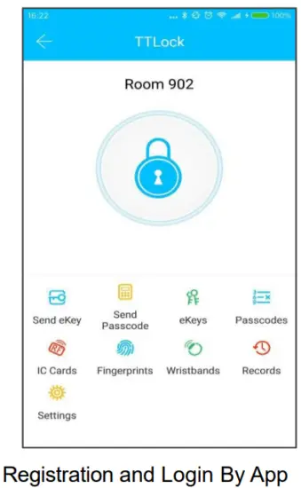 Shenzhen Zaifengda Technology HMI 2005 Digital Smart Door Lock - app1