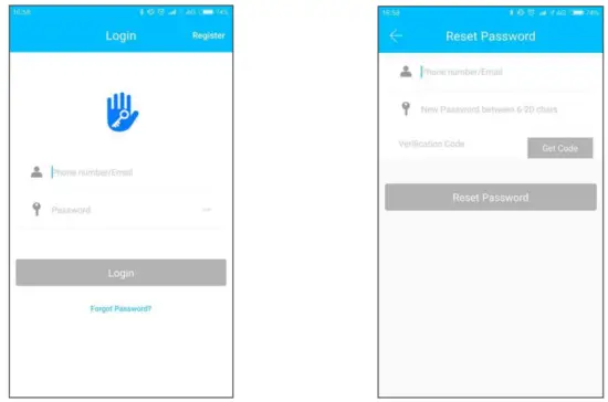 Shenzhen Zaifengda Technology HMI 2005 Digital Smart Door Lock - app2