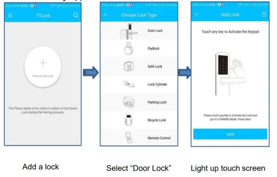 Shenzhen Zaifengda Technology HMI 2005 Digital Smart Door Lock - app4