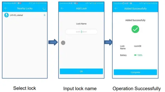 Shenzhen Zaifengda Technology HMI 2005 Digital Smart Door Lock - app5