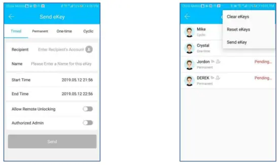 Shenzhen Zaifengda Technology HMI 2005 Digital Smart Door Lock - app6