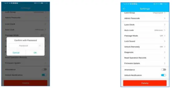 Shenzhen Zaifengda Technology HMI 2005 Digital Smart Door Lock - app9