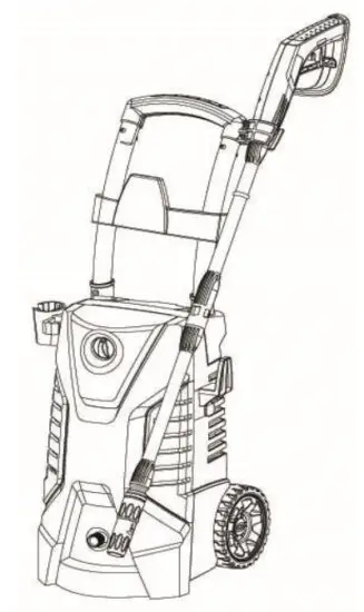 TEANDE 3160343 Electric High Pressure Washer