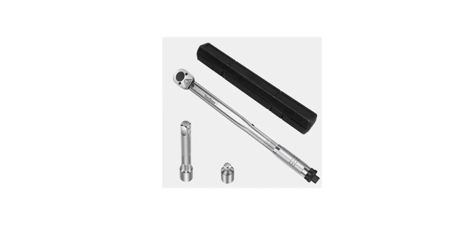 Vonhaus 3500195 1/2'' Torque Wrench With Reducer & Extension Bar Instruction Manual