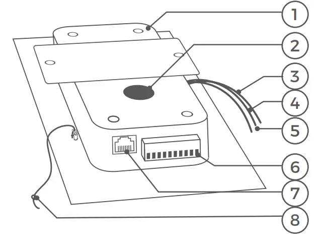 DoorBird D21x IP Video Door Station Inside 1