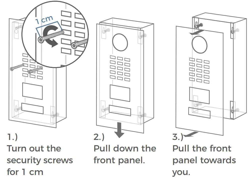 DoorBird D21x IP Video Door Station fig 3