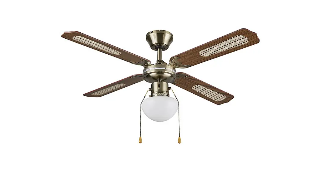 Colours 3663602760504 Lari Traditional Ceiling Fan Light Instruction Manual