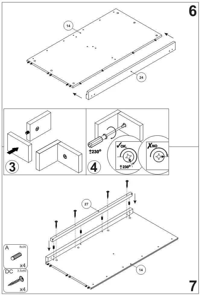 BOPITA Mila Wardrobe - Assembly 3