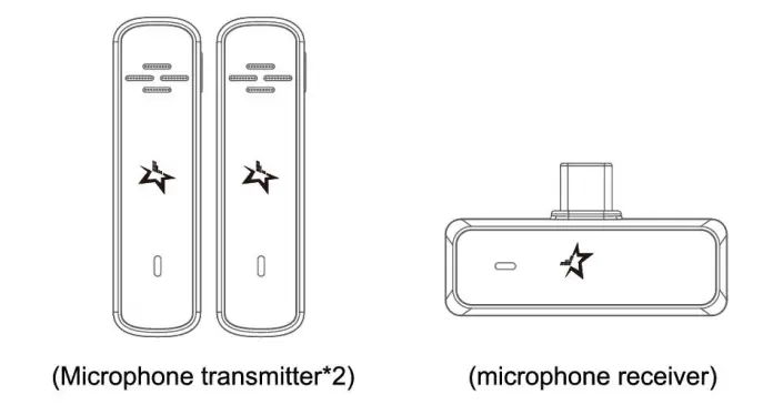 Shenzhen Xingchang Technology V1 Wireless Live Lavalier Microphone FIG 1