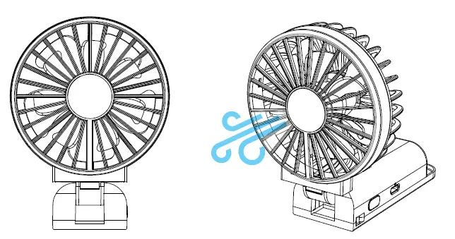 ROYCHE-BT21-Dual-Blade-Handy-Fan-fig-3