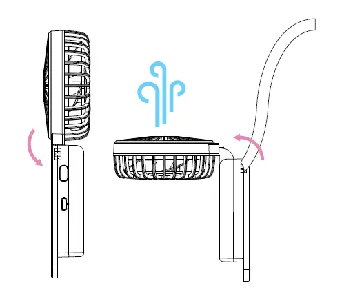 ROYCHE-BT21-Dual-Blade-Handy-Fan-fig-4