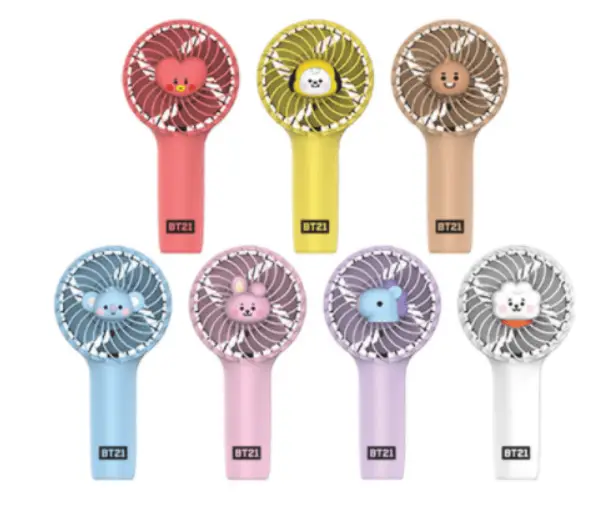 ROYCHE-BT21-Dual-Blade-Handy-Fan-product