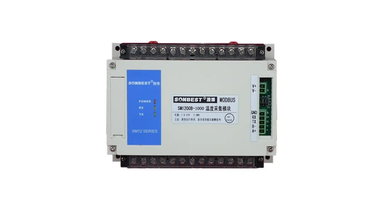 Sonbus Rs485 Bus 1000 Point Ds18b20 Temperature Acquisition Module User Manual