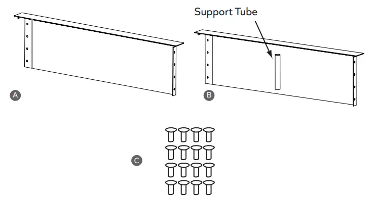 Blue Sky FF3636 HEAVY GAUGE SQUARE FIRE RINGS 1`