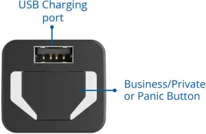 Front view (with cover)