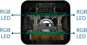 Front view (without cover)