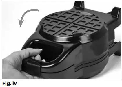 PowerXL HRW6107 Stuffed Wafflizer - General Operating Instructions 4