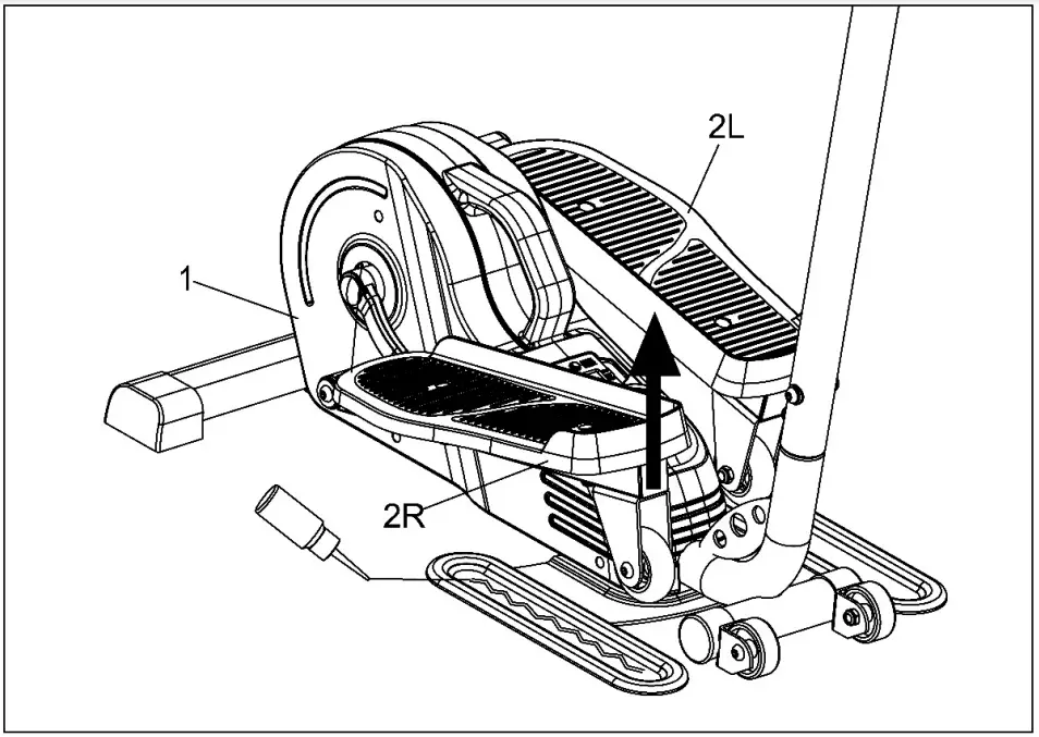 LUBRICATING THE ELLIPTIAL MACHINE