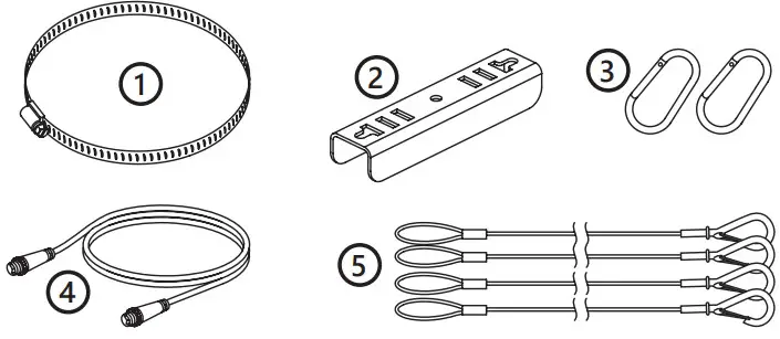 Arize L1000 Element Gen2 Horticulture LED Lighting System - Kits Contents