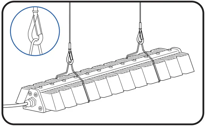 Arize L1000 Element Gen2 Horticulture LED Lighting System - Universal Cables 1