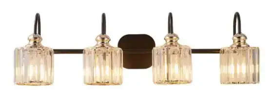 YOUKAIN-HDLP-XY1401ACGX 32-Inch-4-Light-Matte-Bath-Vanity-Light-product