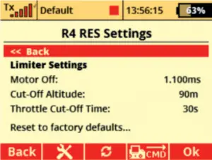 R4 RES Settings