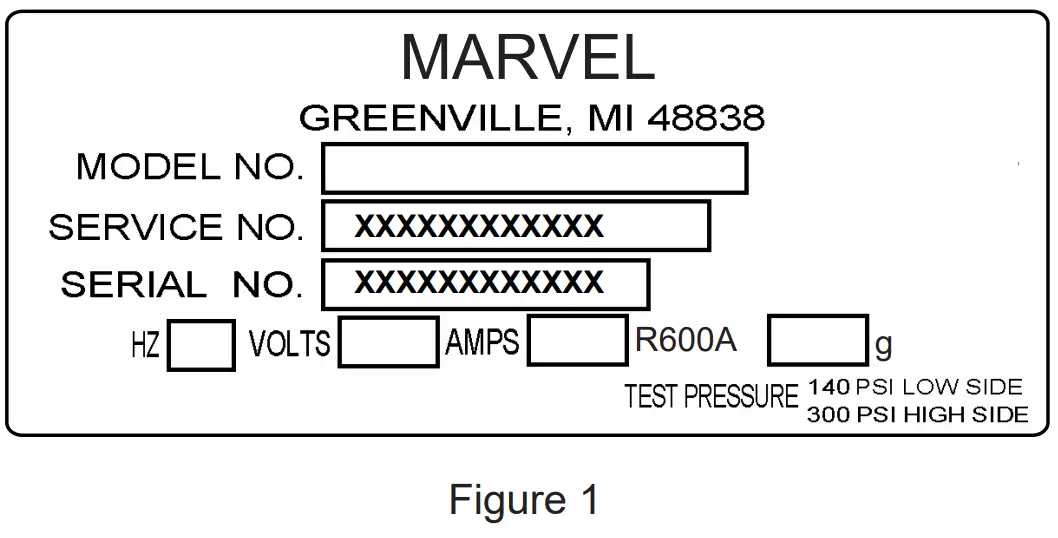Marvel MLNP115 IS 01A NUGGET ICE MACHINES - fig