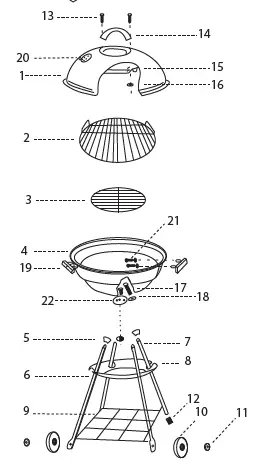 nutrichef-SLCGB30-Portable-Outdoor-Charcoal-BBQ-Grill-01