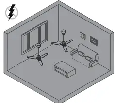 arte confort VIGO Ceiling Fan 26