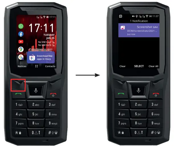 CROSSCALL CORE S4 Mobile Phone - Navigation pad 2