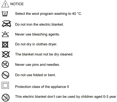 Gallet CCH 160 Electric Heating Blanket-fig3