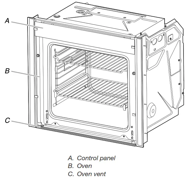 Whirlpool WOS52ES4MW Small Electric Built In Convection Oven - fig
