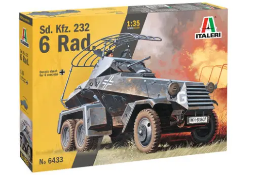 ITALERI-6433-Road 6-Heavy-Recon-Armored-Car-