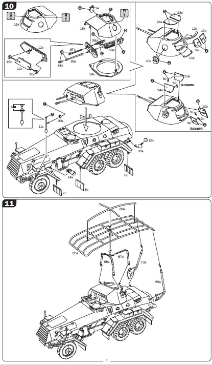 ITALERI-6433-Road 6-Heavy-Recon-Armored-Car-FIG-8