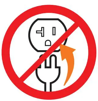 CHAMPION 201153 2500W Portable Inverter Generator User Guide - DO NOT plug in any electrical devices