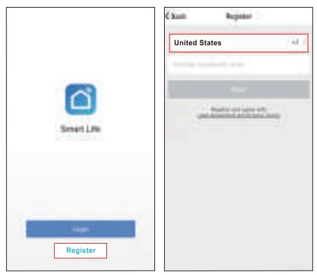 TECKIN SP20 Smart WiFi Plug User Manual - Register