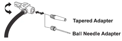 HYCHIKA IF1812A Air Compressor Tire Inflator 12V DC - 5