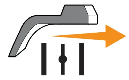 CHAMPION 201094 5500 Watt Generator - lever