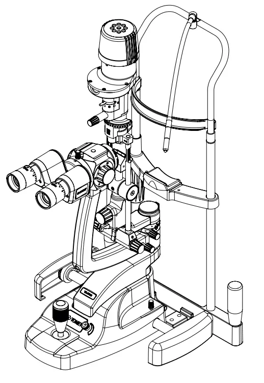TOMEY TSL-7000H Digital Slit Lamp