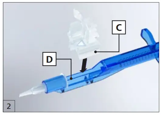 ZEISS BLUEMIXS 180 Injector - plunger