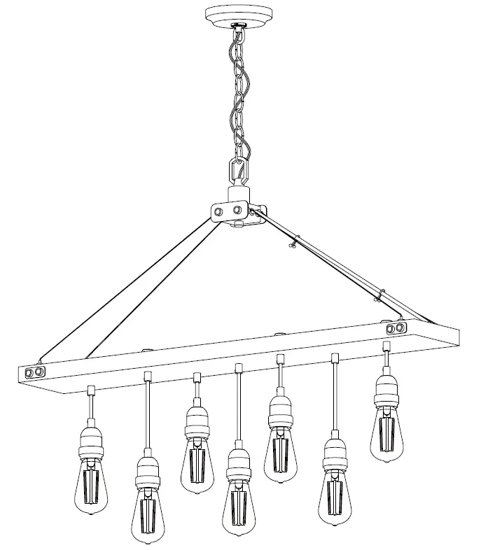 Westinghouse 61164 Elway Seven-Light