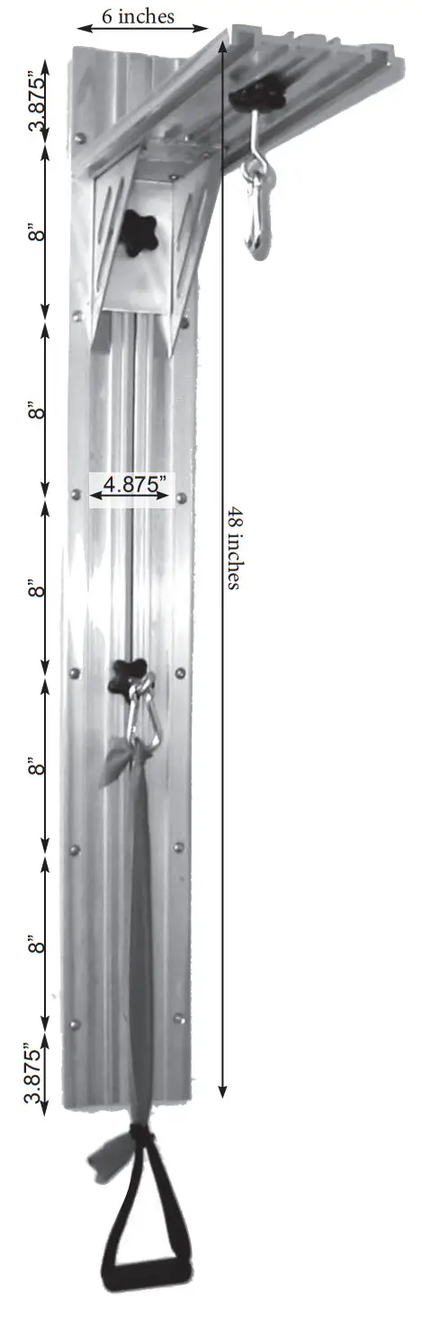 CANDO 10-5096 Wall Slide Exercise Station - Complete