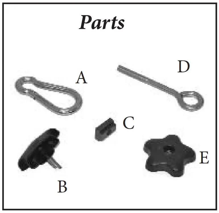 CANDO 10-5096 Wall Slide Exercise Station - Parts